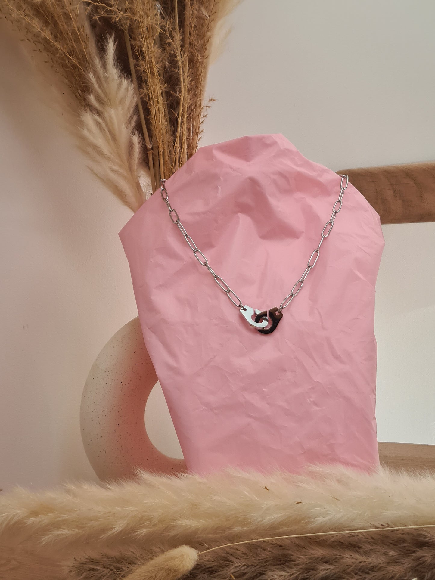 Collier Menottes Or ou Argent