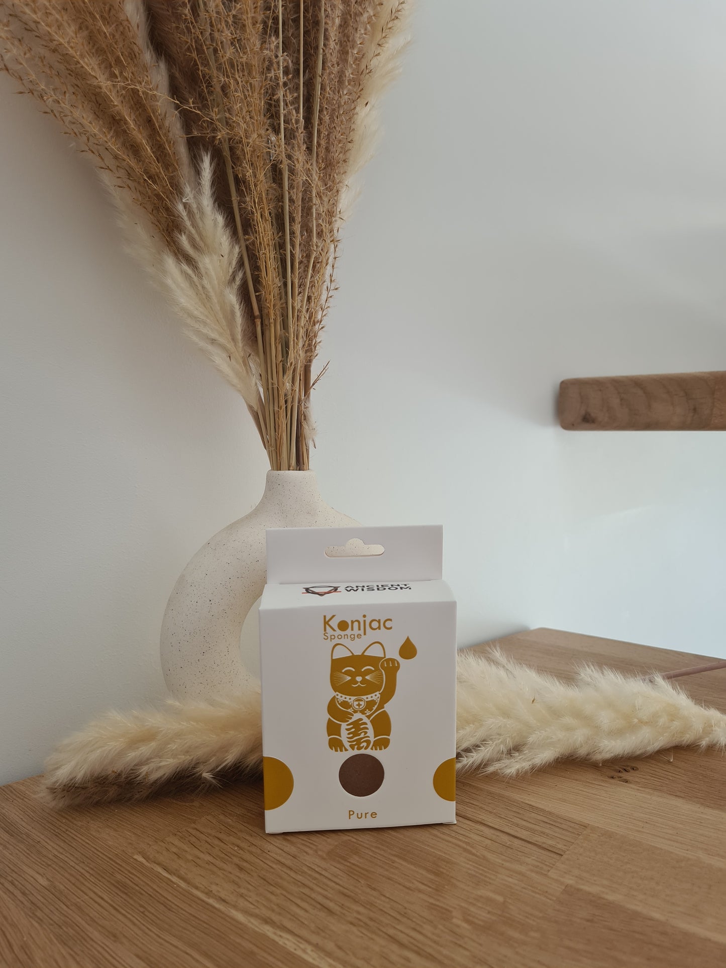 Eponge de Konjac Peaux Sensibles