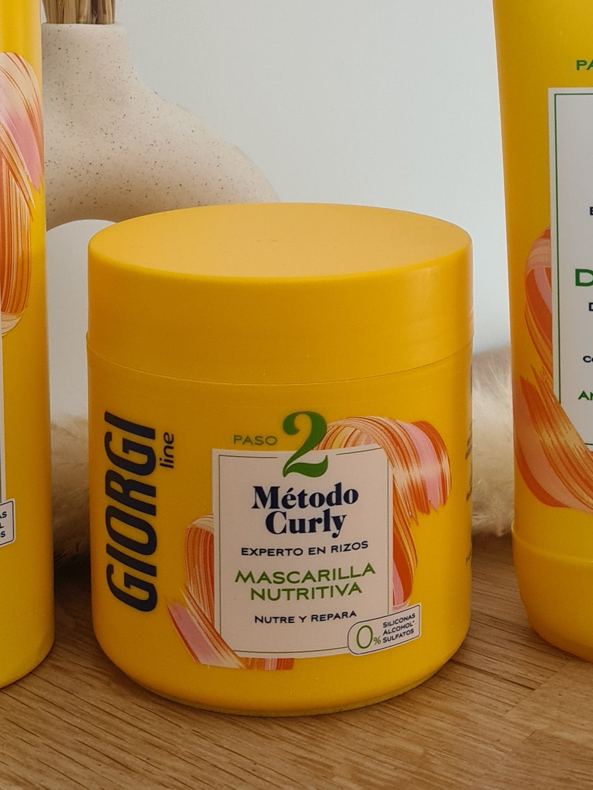 Masque Cheveux Boucles Curly