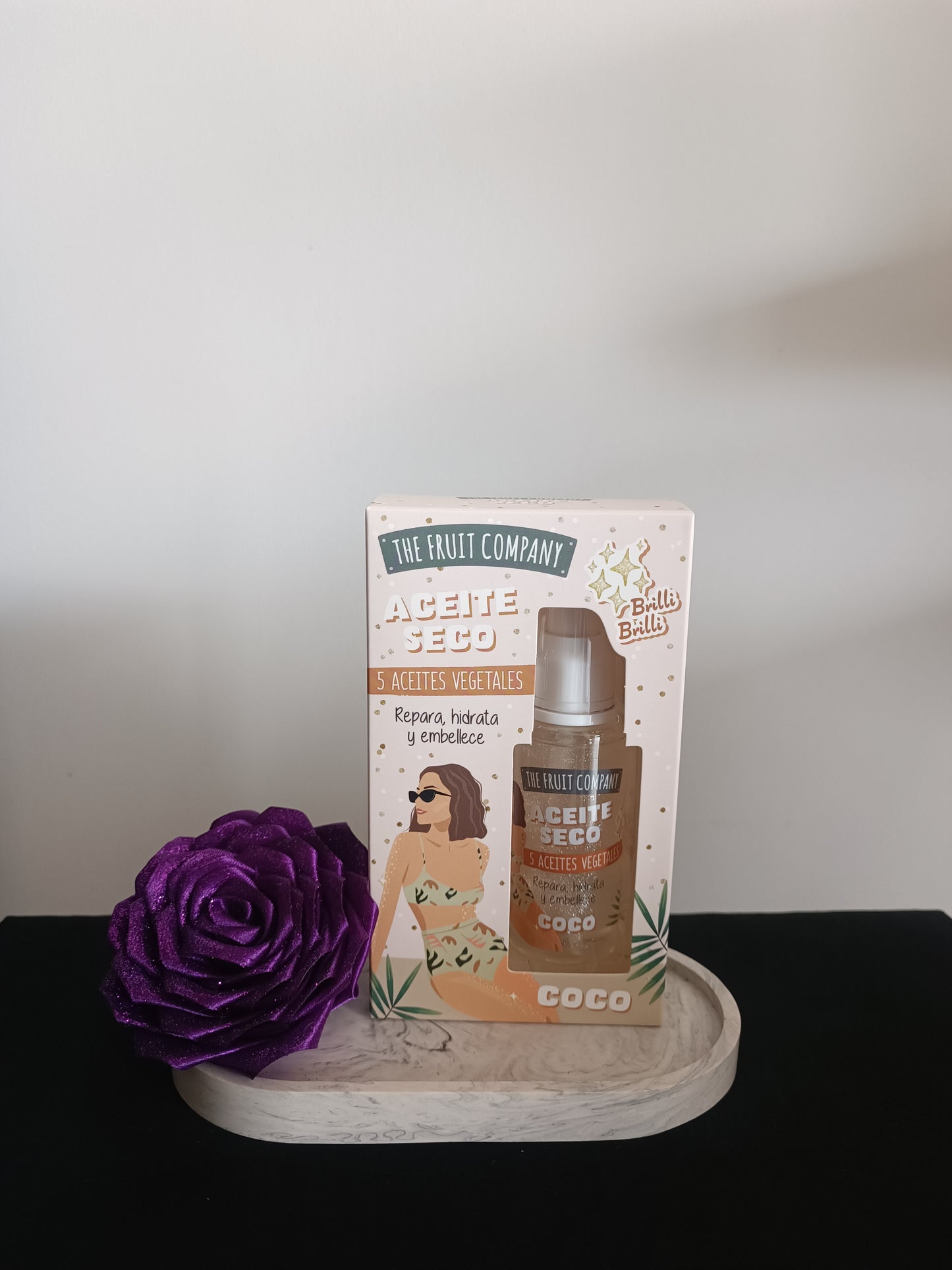 Huile Sèche Scintillante THE FRUIT COMPAGNY COCO