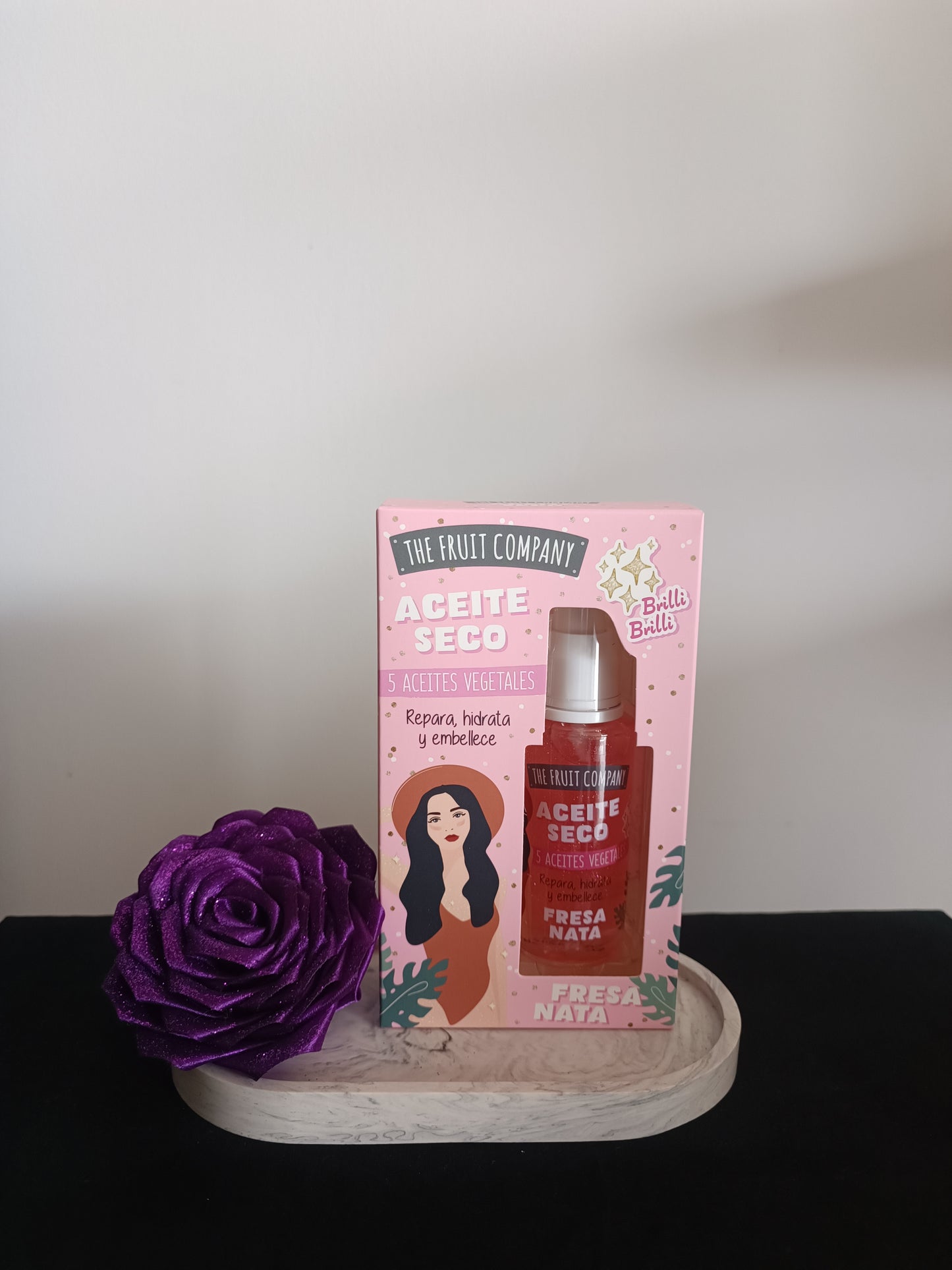 Huile Sèche Scintillante THE FRUIT COMPANY FRAISE CHANTILLY