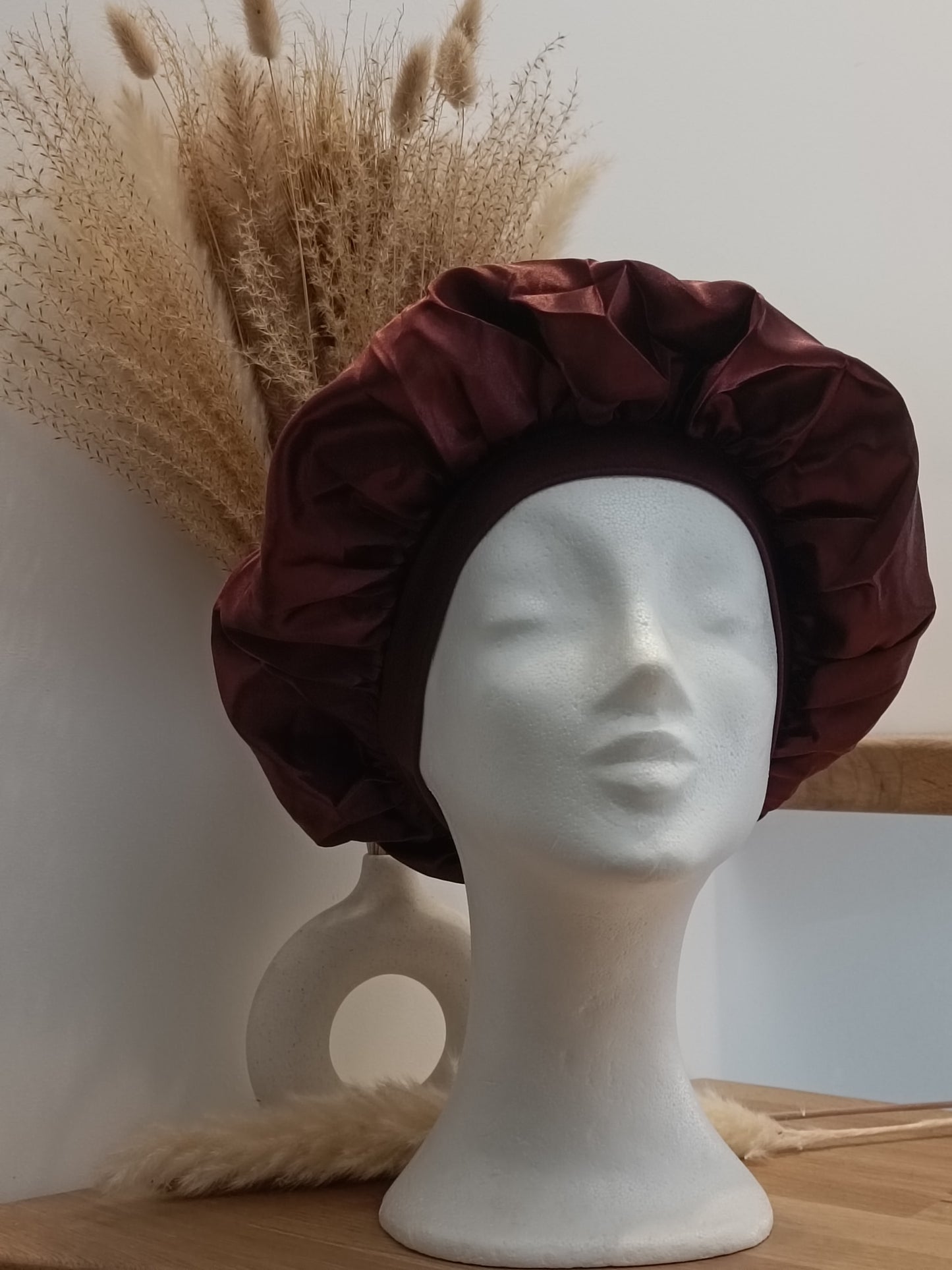 Bonnet de Nuit en Satin