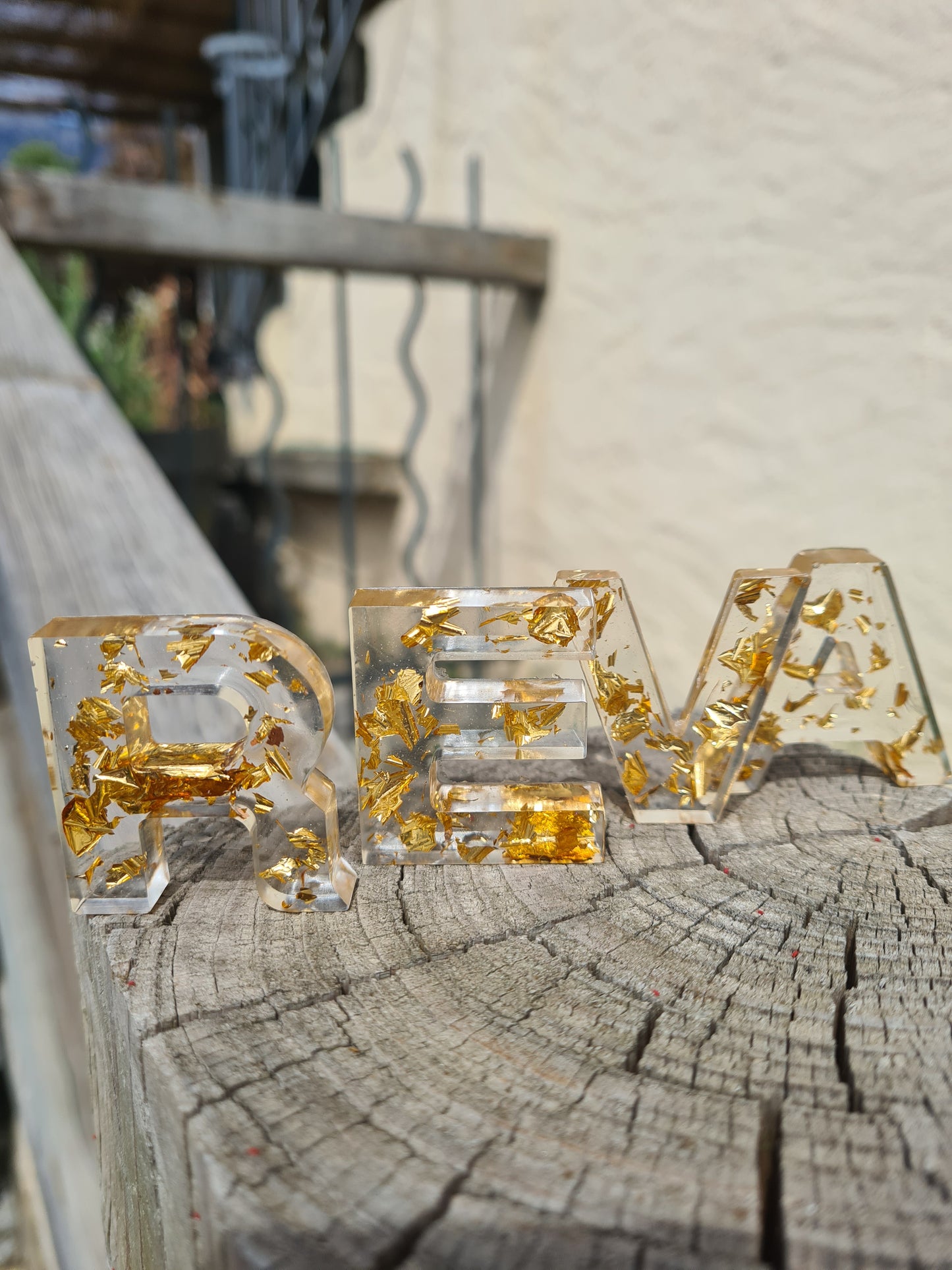 LETTRES ALPHABET PORTE CLE OU A POSER