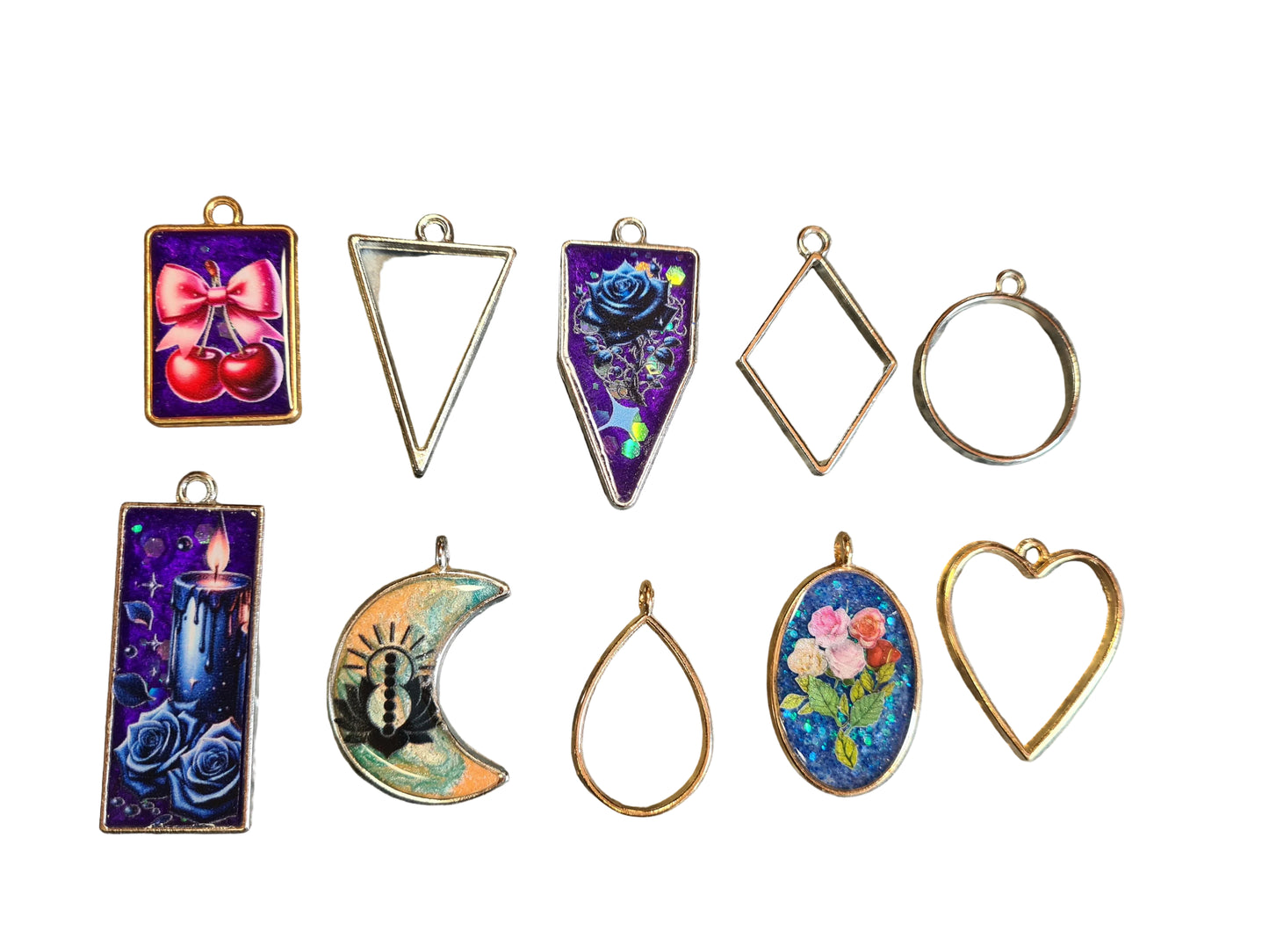 Pendentif résine époxy