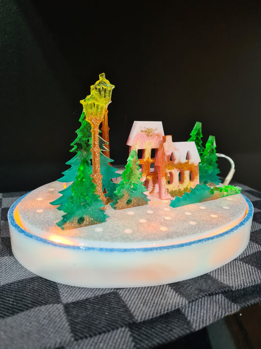 Village de Noël Centre de table