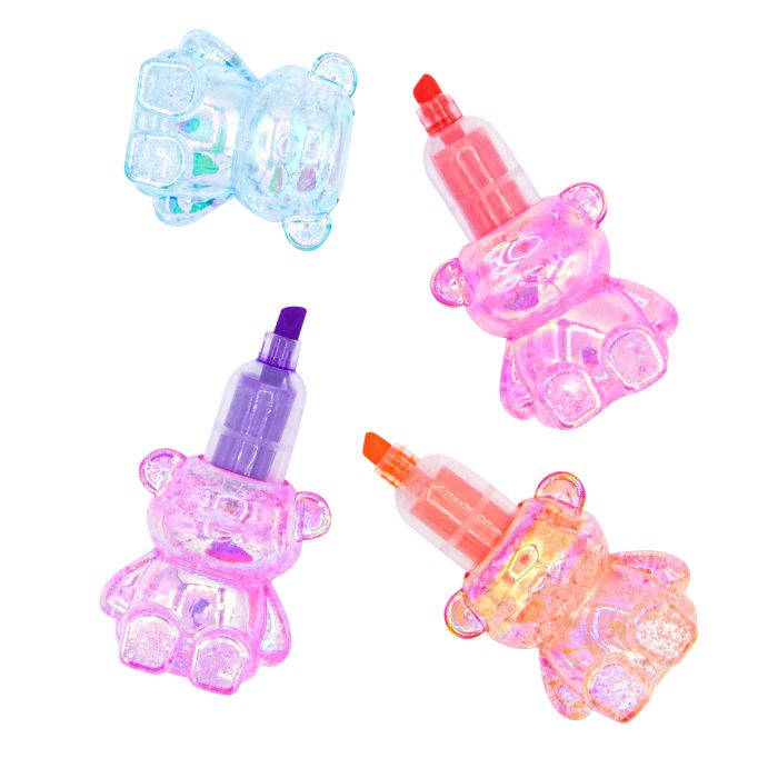 Surligneurs Empilables Holo Bears Rose