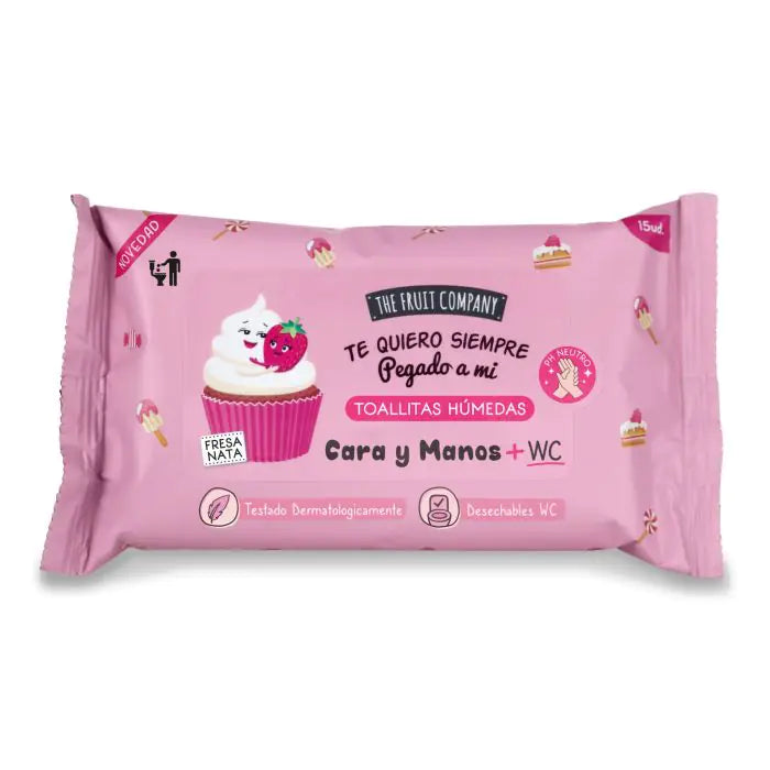 LINGETTES FRAISE CHANTILLY