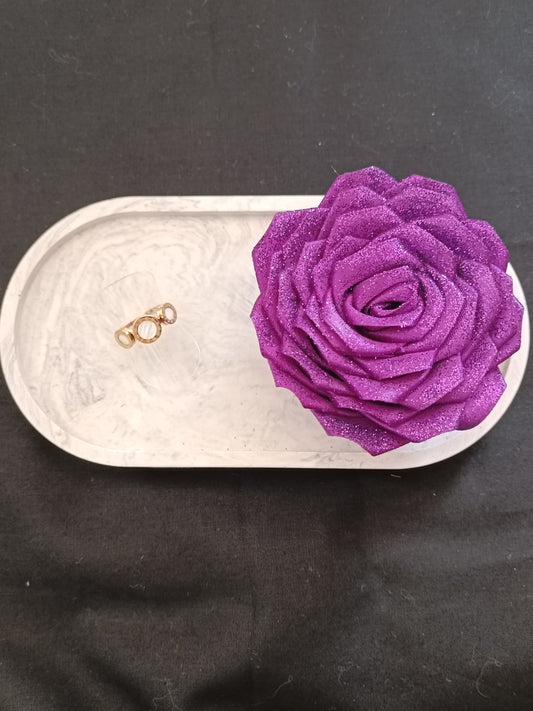 BAGUE AMBRE OR