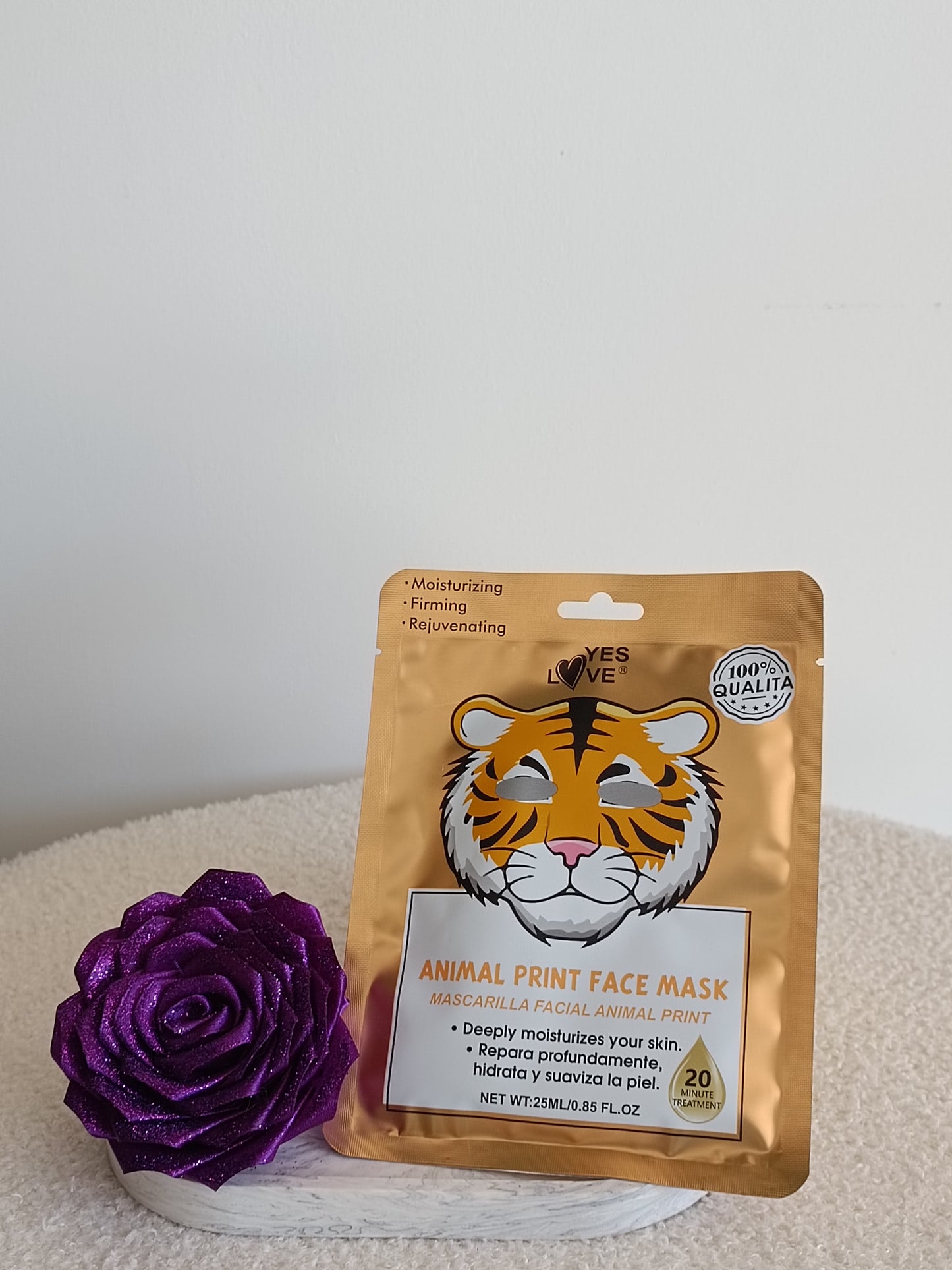 MASQUE HYDRATANT ET RAFFERMISSANT TIGRE