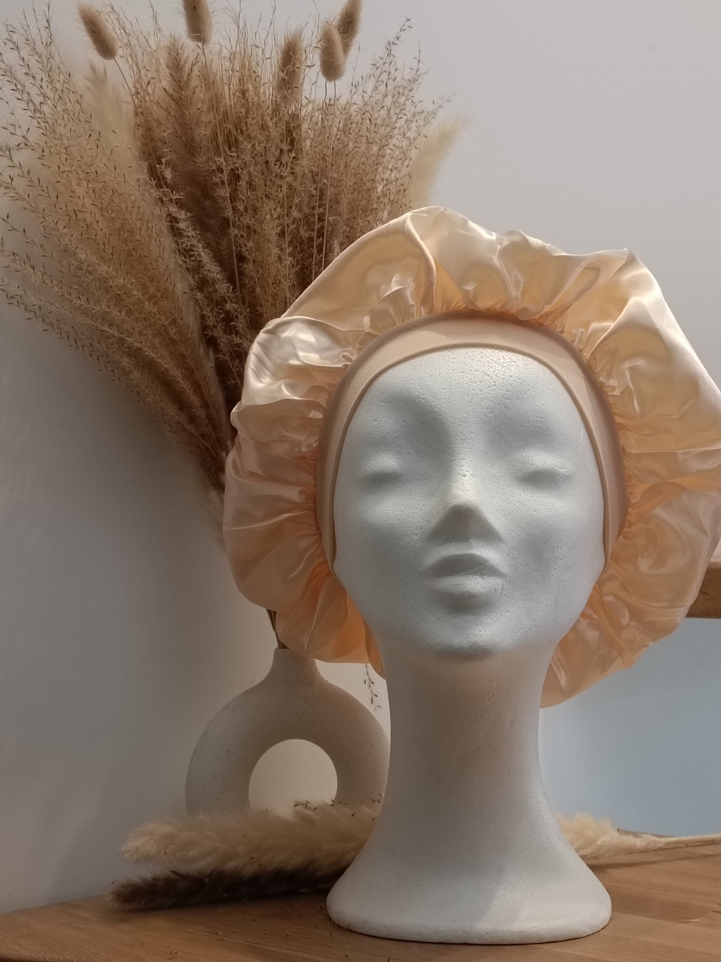 Bonnet de Nuit en Satin