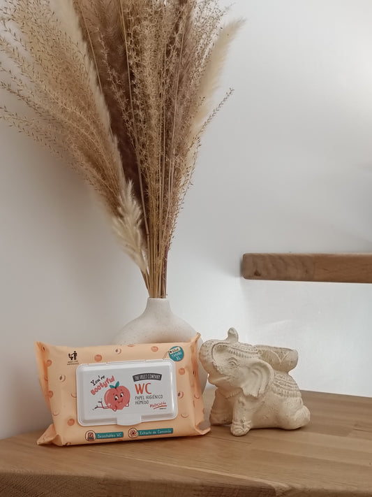 Lingettes WC Pèche