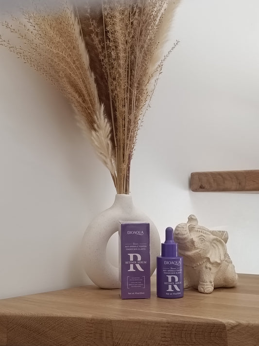 Sérum Visage Anti-Rides au Rétinol et à l’Acide Hyaluronique