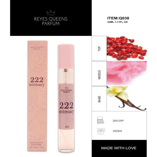 EAU DE TOILETTE INTIMACY 222