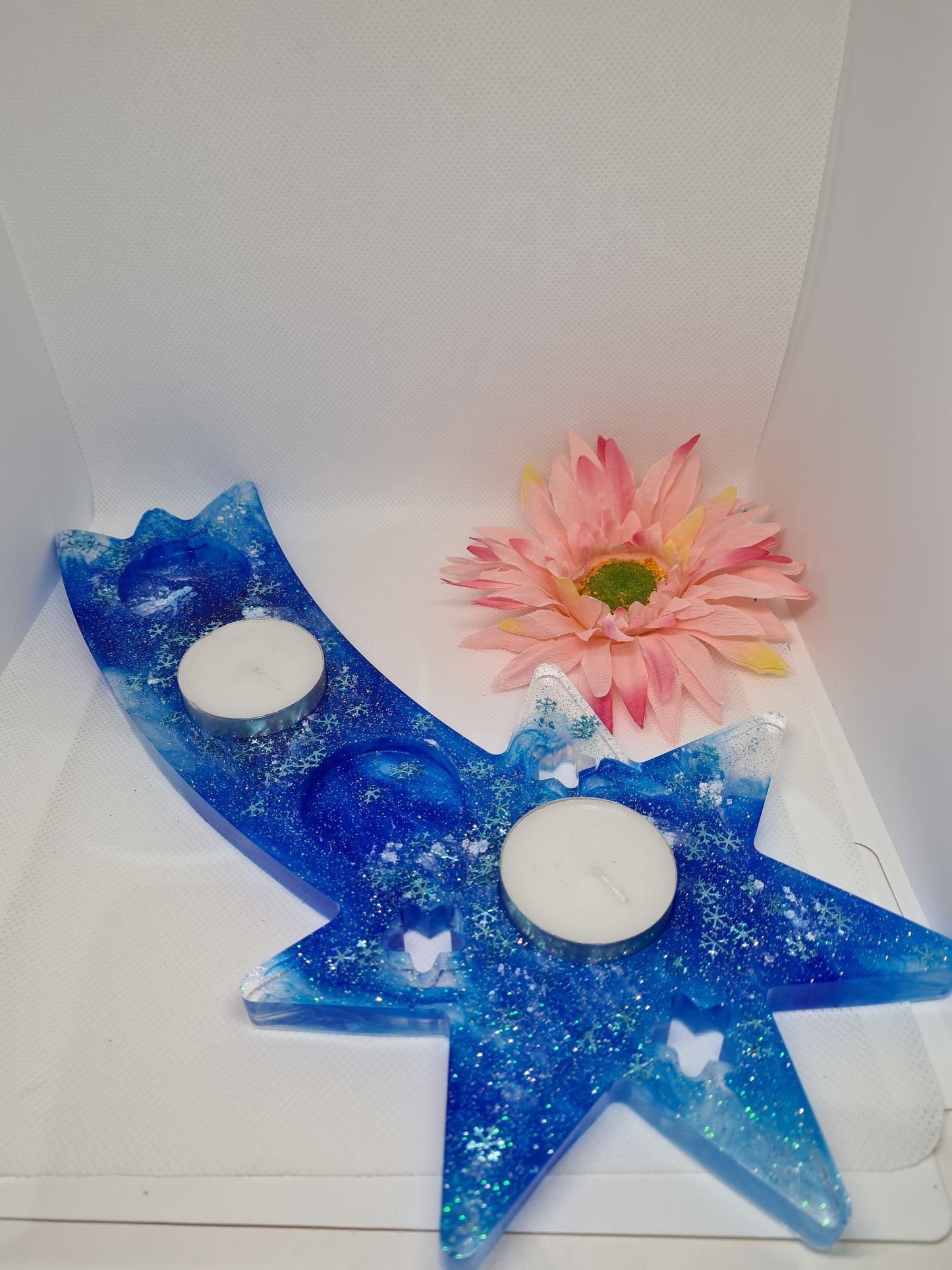 ETOILE DE NOEL A POSER SUR LA TABLE