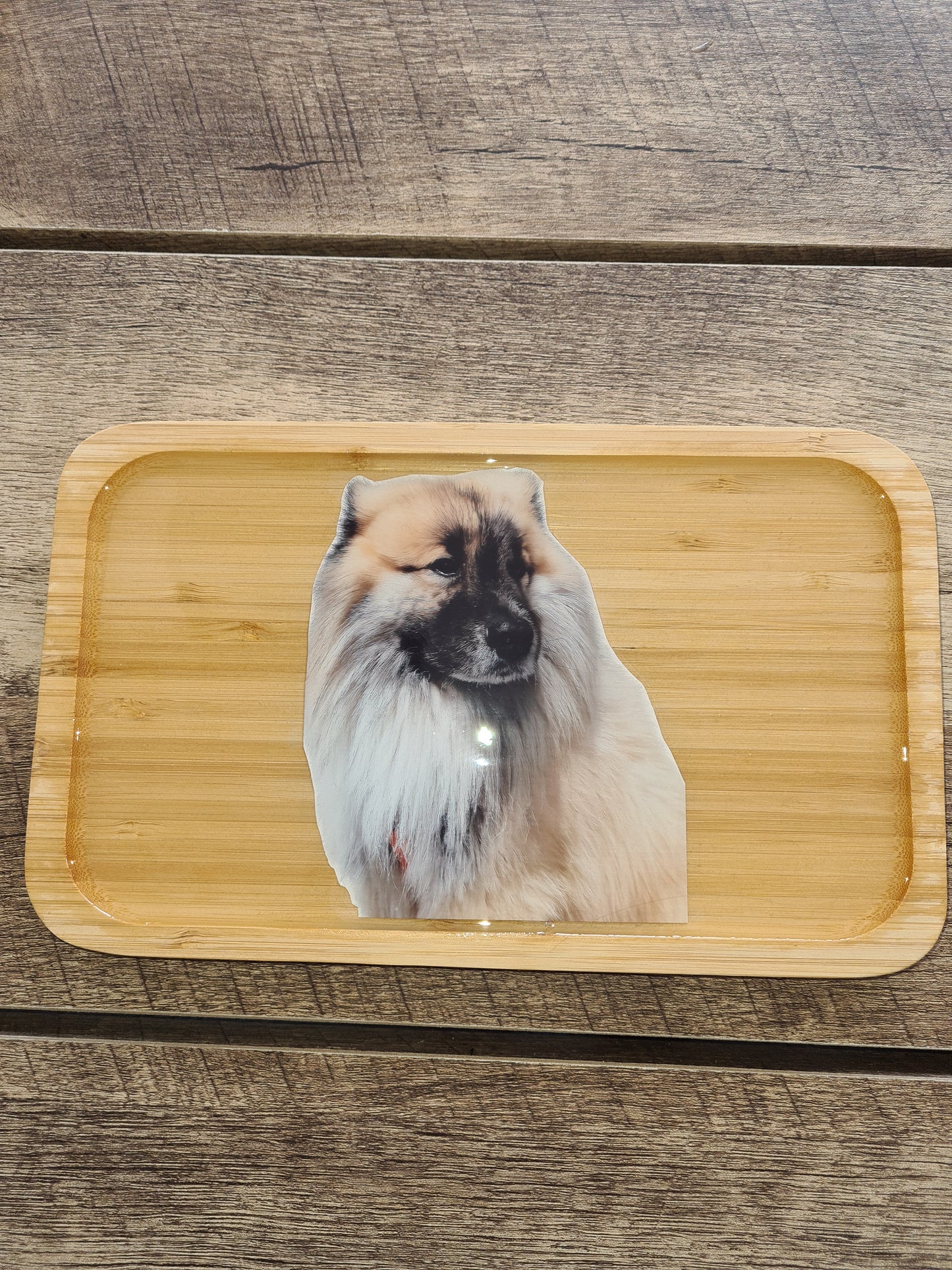 Plateau bambou personnalisé