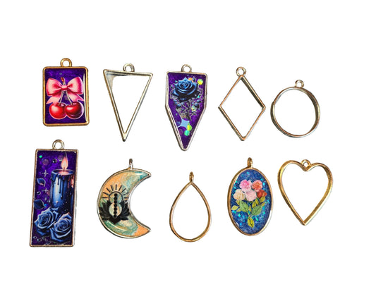 Pendentif résine époxy