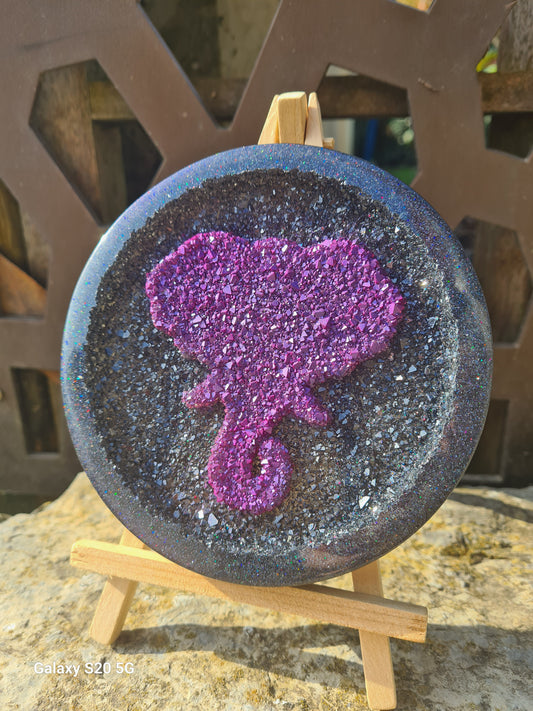 Éléphant rond
